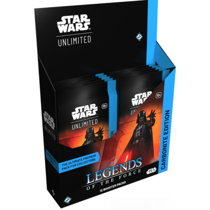 Star Wars: Unlimited - Legends of the Force Carbonite Booster Display
