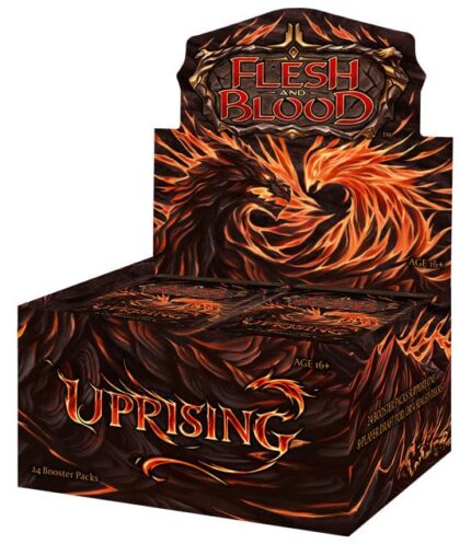 Flesh and Blood TCG: Uprising Booster Display